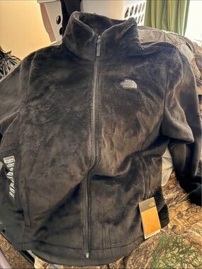 The North Face Black Plush Fleece Jacket